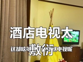 酒店电视机后面放置什么物品合适？