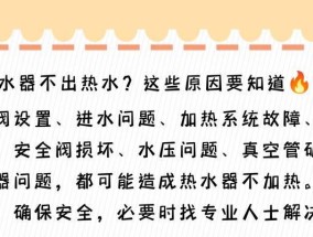 家用热水器不加热的原因是什么？