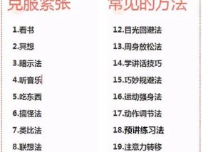 如何克服讲话紧张的小窍门？有效缓解紧张情绪的技巧有哪些？
