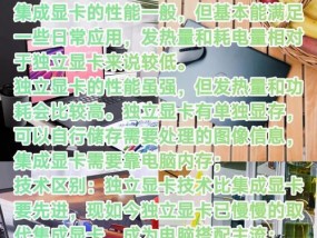 集成显卡升级独立显卡的影响是什么？