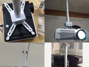 寝室吊顶投影仪使用方法是什么？如何连接视频设备？