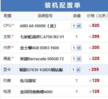 打造顶级台式电脑配置清单（最强硬件组合让你畅玩无阻）  第1张
