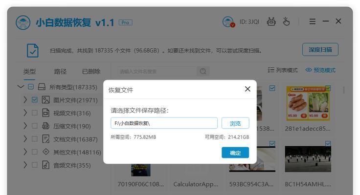 U盘误删文件数据恢复的方法与技巧（教你如何找回误删的U盘文件）  第2张