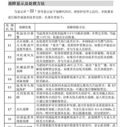 华生燃气热水器出现e2是什么故障？如何解决？  第2张