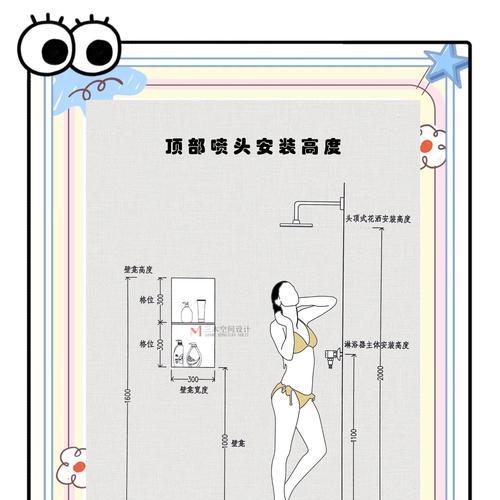 厕所热水器花洒的最佳安装位置是什么？如何确保使用舒适？  第3张