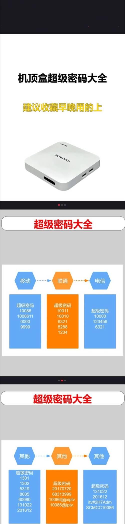 如何查看机顶盒的密码？步骤简单吗？  第3张