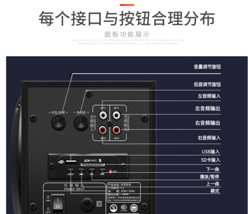 有源低音炮旋钮调节方法是什么？  第1张