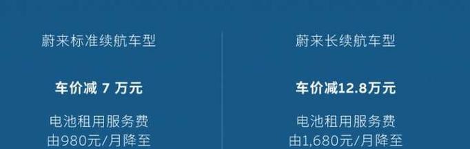 蔚来购车为何还需租电池？租电池的费用如何计算？  第2张